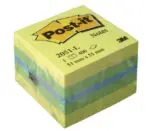 Blocos Post It Mini Cubo 3 cores 51x51 400FL - ref.2051 - Image 2