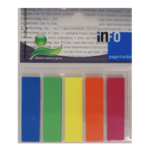 Blocos Info Index 2681 Page Marker Film 12x44mm C/5 Cores x 25uni
