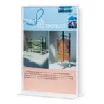 Suporte Metacrilico Porta Preços A4 - Em T KF04174  39934