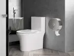 SUPORTE PAPEL HIGIENICO JUMBO AÇO INOXIDAVEL KF16756 - 115X254X265 (75183) - Image 4