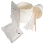 Kit Mitaca Copos Cafe Papel + Palhetas + Açucar (100 Cada)
