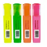 Marcadores Fluorescentes Q-Connect Caixa 10