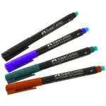 Marcadores Faber Multimark OHP Permanente - S 0.4mm - Image 2