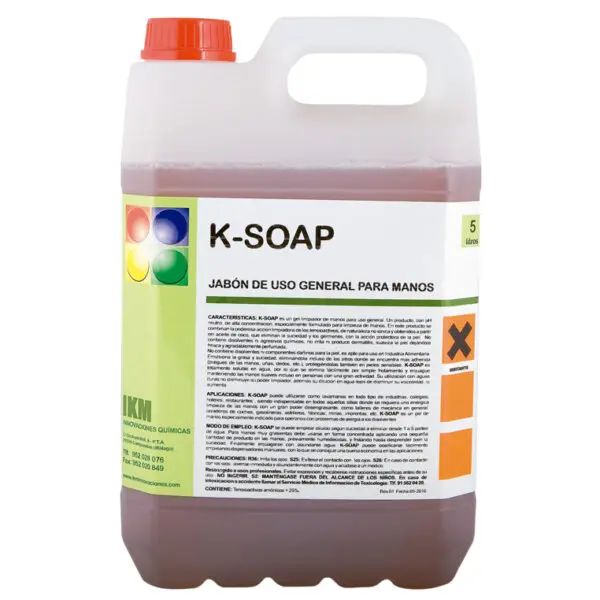 GEL DE MAOS IKM K-SOAP 57155 - 5 LITROS