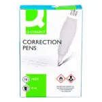 CORRECTOR Q-CONNECT KF00271 CANETA PONTA METAL 8ml 43345 Caixa c/10