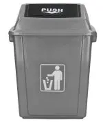 CESTOS PLASTICO COM TAMPA KF16747 40L 75174