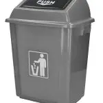 CESTOS PLASTICO COM TAMPA KF16746 58L 75173