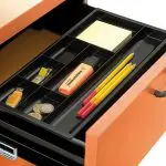 BASES GAVETA ORGANIZADOR CEP PRETO C/7 COMP.344X180X20 - 57175