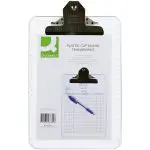 PRANCHETA PLASTICO A4 TRANSPARENTE KF03301 - 37683