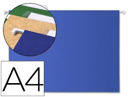 Bolsas Suspensas A4 33cm Kraft cor Pack 10