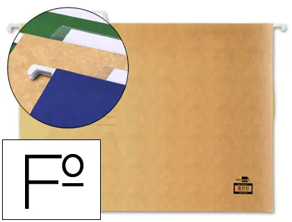 BOLSAS SUSPENSAS FOLIO 36.5CM - 180GR REF.SF01 CREME CX C/50 (26905)