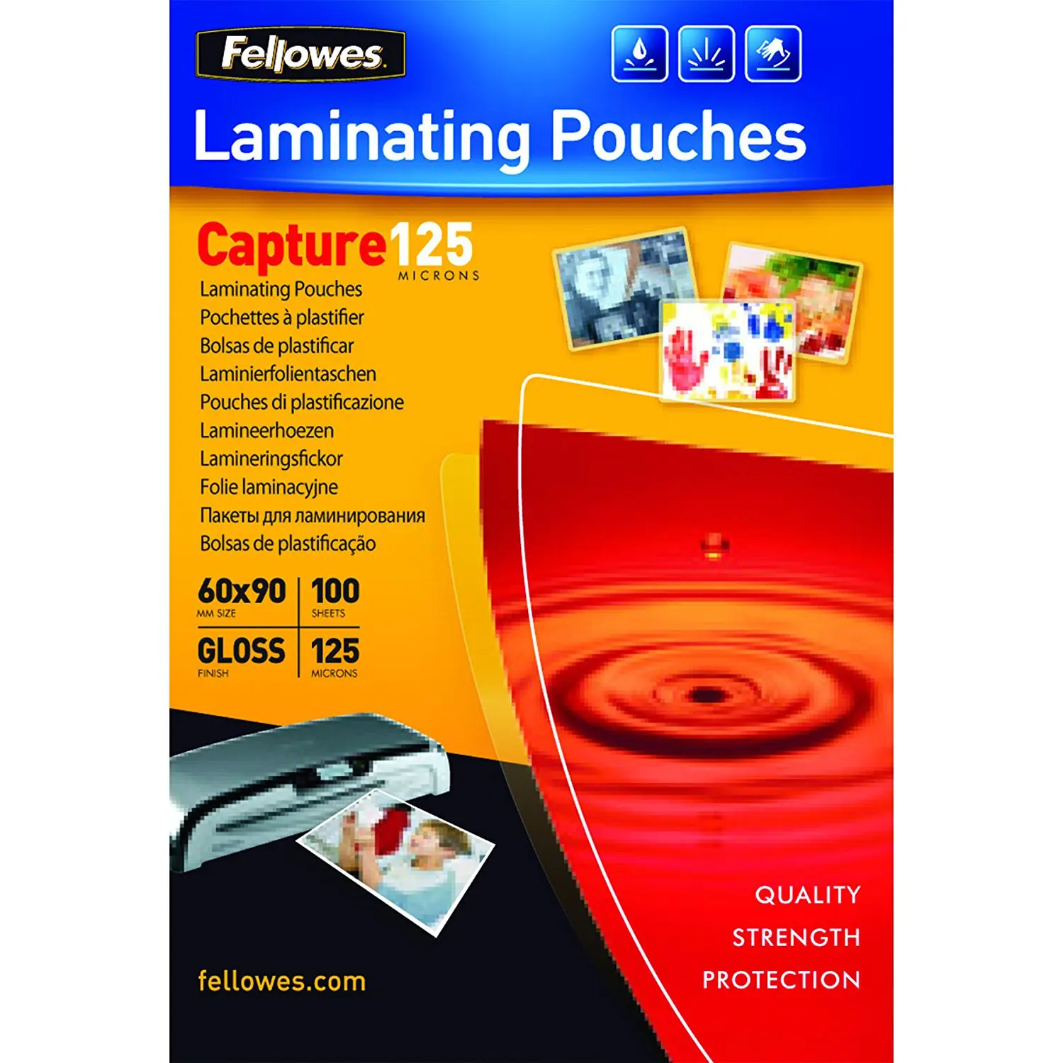 Bolsas Plastificar 125 Mic - 60x90 - C/100