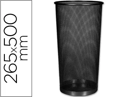 CHAPELEIRA METALICA REDE KF00829 PRETO 22.6L 500X265mm 35517