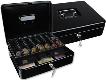 Cofre KF04279 Preto 300x90x240 - 37608