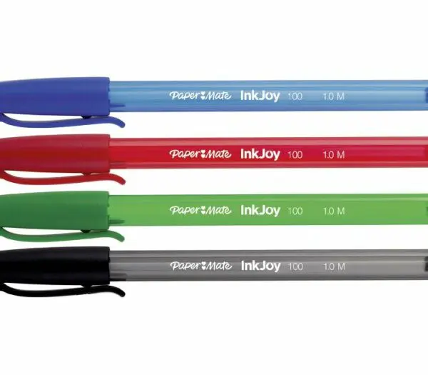 Esferograficas Paper Mate InkJoy 100 - 1.0M Caixa 50