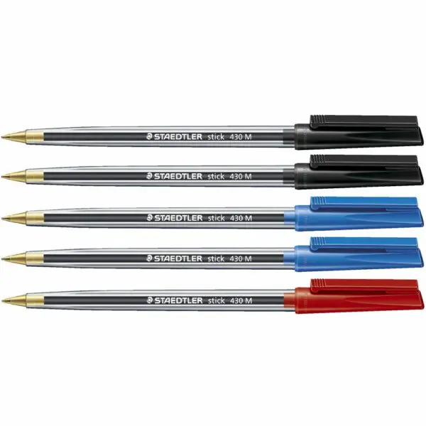 Esferograficas Staedtler Stick 430 M - Caixa 50
