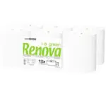 PAPEL HIGIENICO JUMBO F.DUPLA 9cm 120m - C/12 ROLOS RENOVA 30229 / 200105025