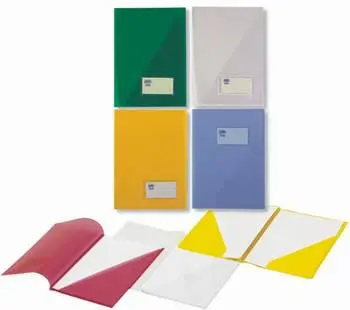 Pastas Roma 21B - A4 Cristal C/Bolsa