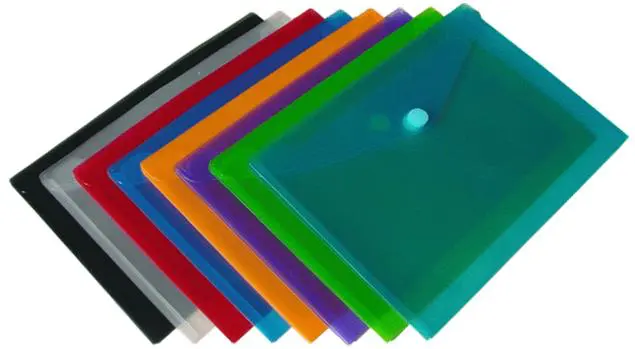 Pastas Pl. HFP EXXO 902 Envelope A4 Baixo Fecho Velcro - Pack 10