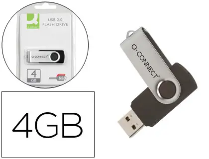 Pen Drive Q-Connect KF41511 - 4GB 54635