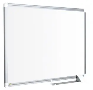 QUADRO BRANCO CERAMICA 120X90  MAGNETICO MOLD.METAL