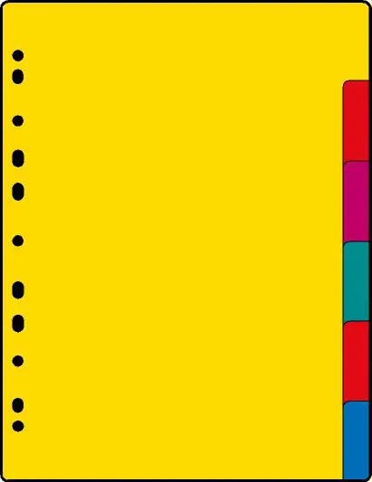 Separadores Plast. Roma 249 - 6 Posiçoes