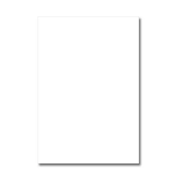 Cartolina Simples A4 Branco 240gr Pack c/125 folhas