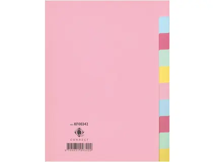 Separadores Cartolina A5 - Jogos 10 KF00342