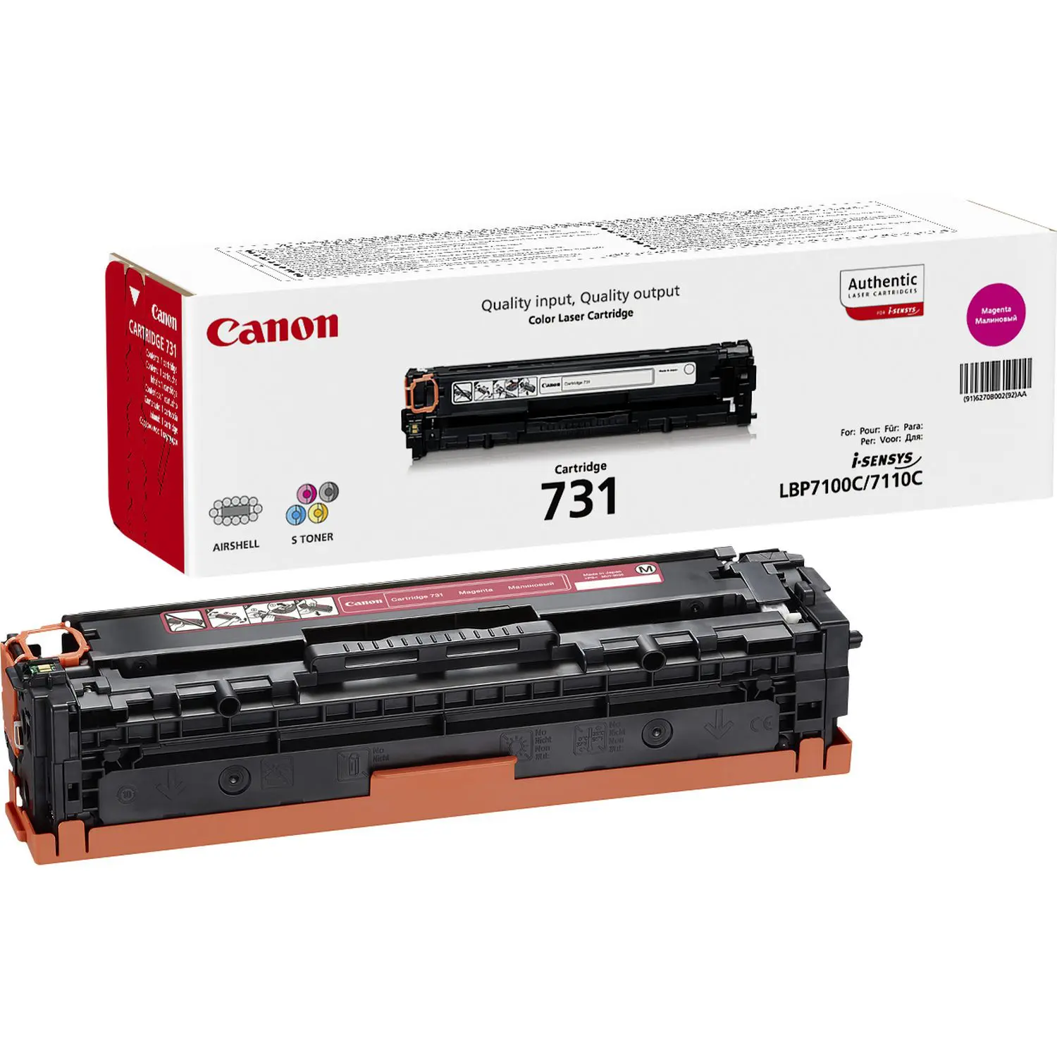 TONER CANON 731 - MAGENTA