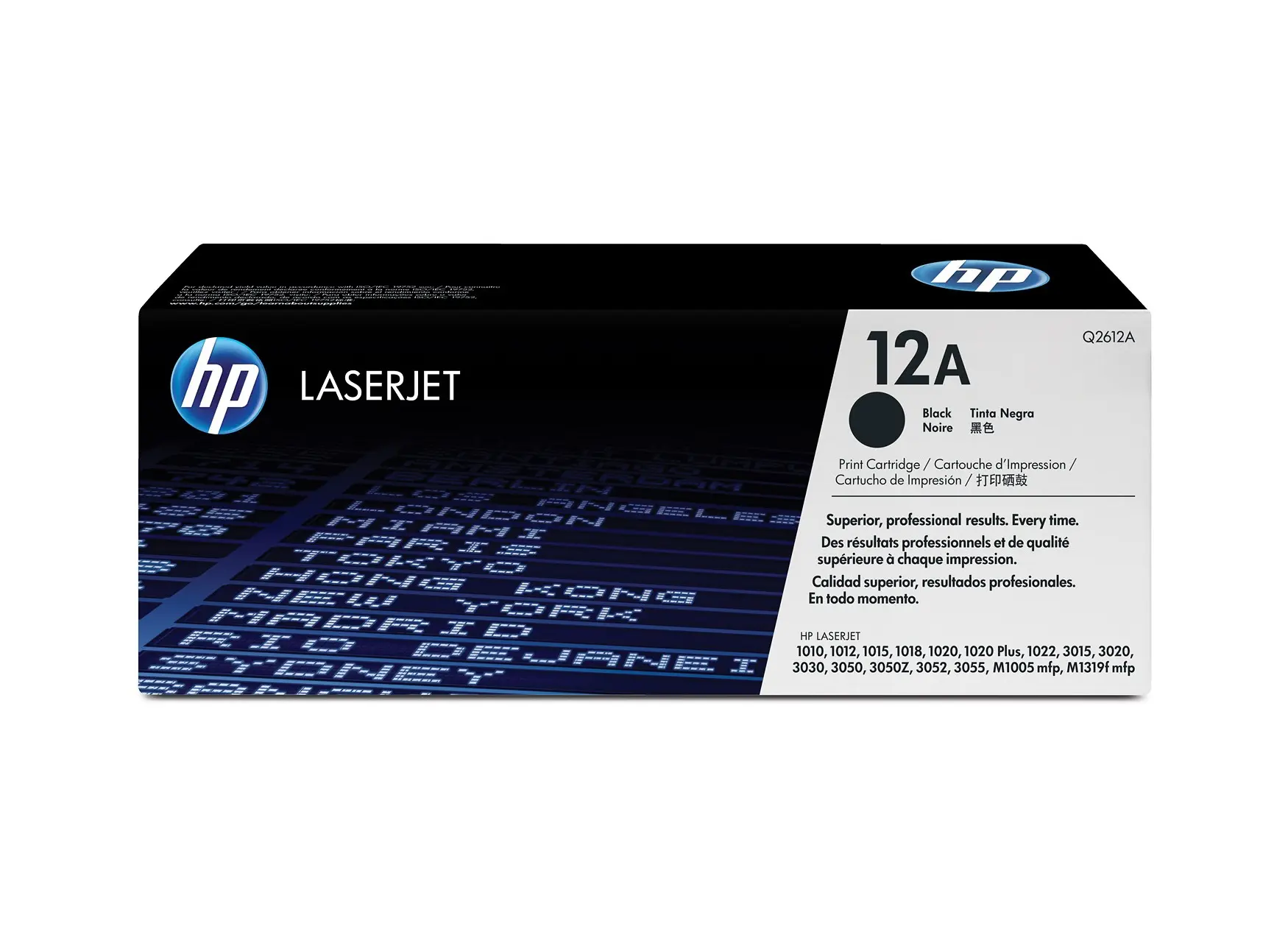 TONER HP Q2612A - 1010/1012/1015/1020/1022/3015/3030 Nº12A (2000pg)