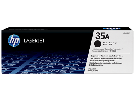 TONER HP CB435A - LASERJET P1005/P1006 - 1500K Nº35A
