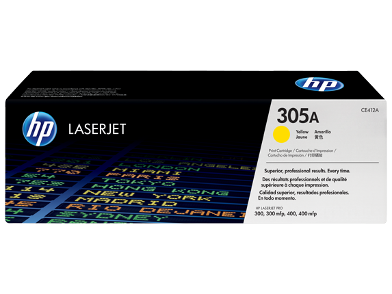 TONER HP CE412A - Nº305A AMARELO 2600pg