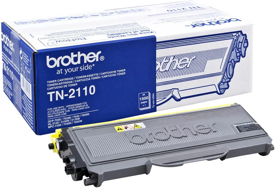 TONER BROTHER TN2110 - HL2140/2150N/7320/7045N/7840W PRETO 1500pg