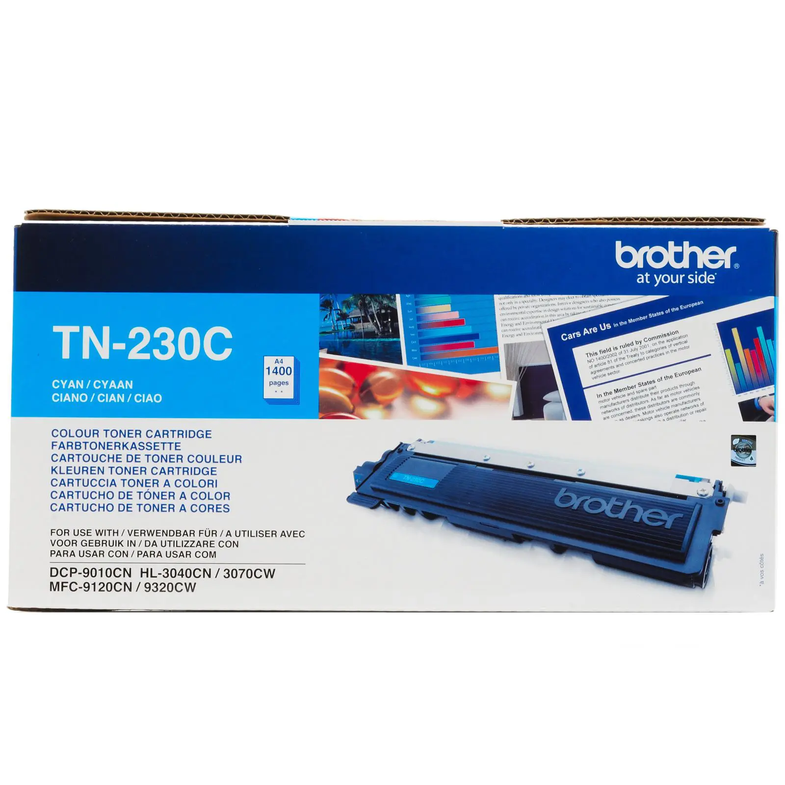 TONER BROTHER TN230C - HL3040CN AZUL 1400pg