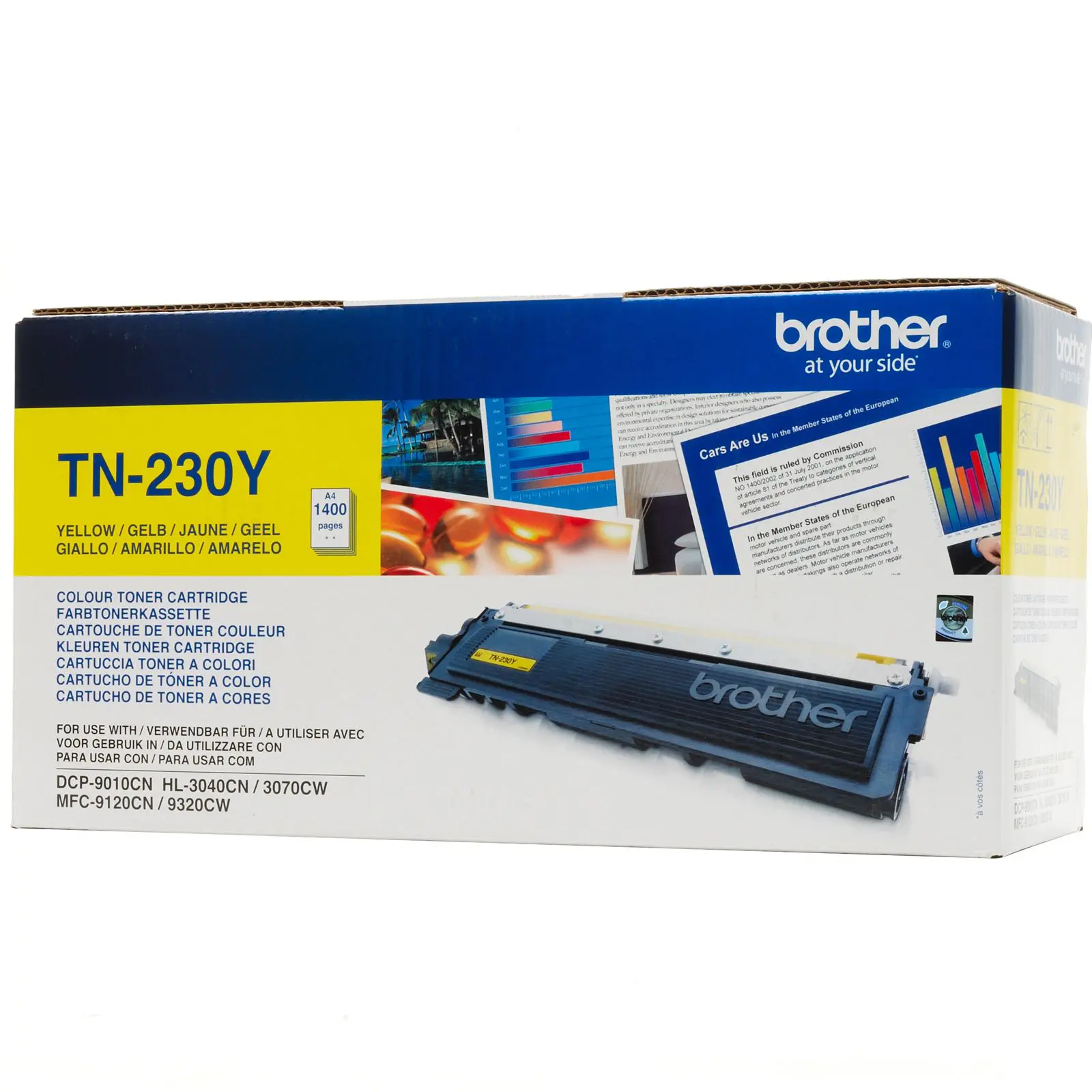TONER BROTHER TN230Y - HL3040CN AMARELO 1400pg