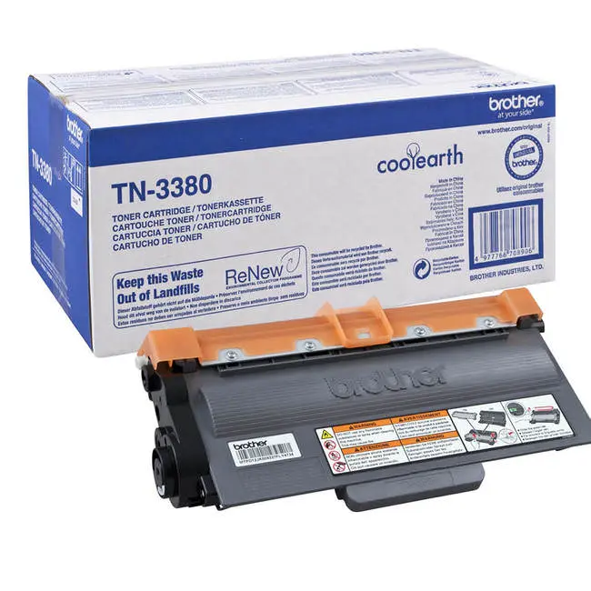 TONER BROTHER TN3380 - HL5440D/5450DN/5470DW/DCP8110 ALTA CAP. 8K
