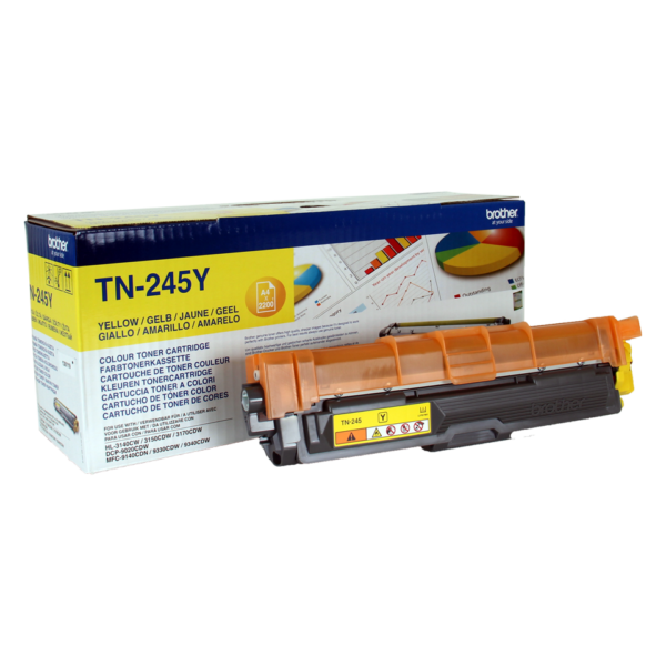 TONER BROTHER TN245Y - AMARELO ALTA CAP.2200pg