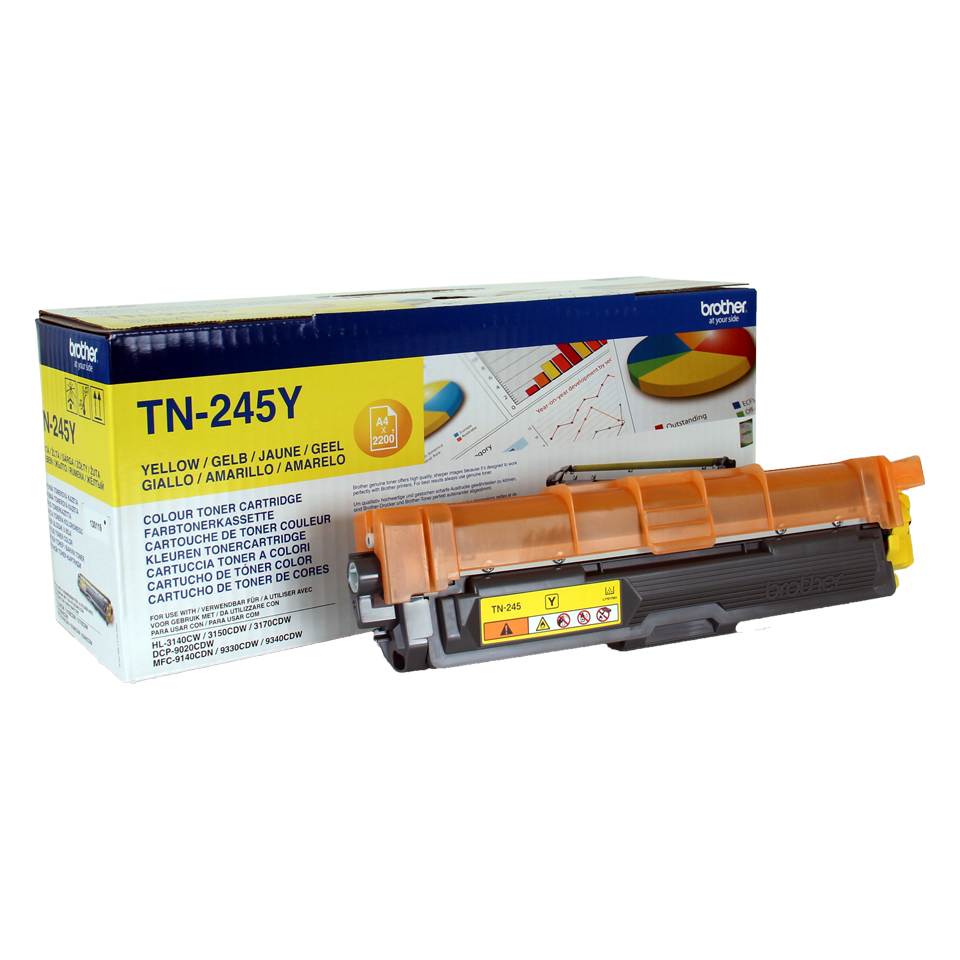 TONER BROTHER TN245Y - AMARELO ALTA CAP.2200pg