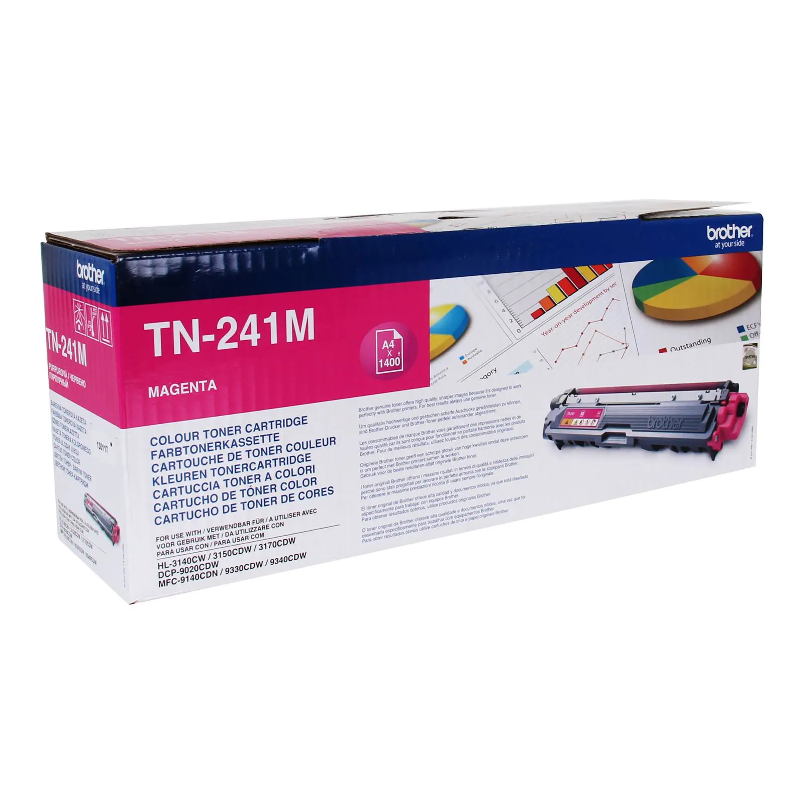 TONER BROTHER TN241M - HL3140CW MAGENTA 1400pg*