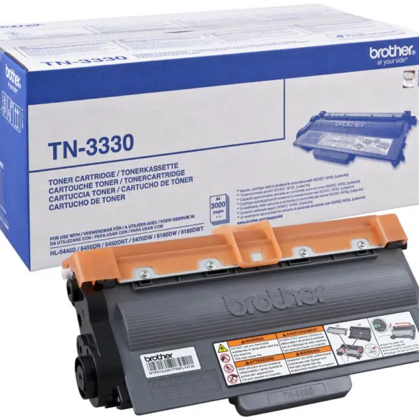 TONER BROTHER TN3330 - HL5440D/5450DN/5470DW/DCP8110 - 3K