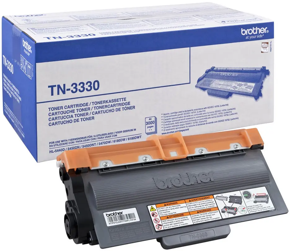 TONER BROTHER TN3330 - HL5440D/5450DN/5470DW/DCP8110 - 3K