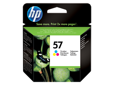 TINTEIROS C6657A HP - Nº57 COR 500pg