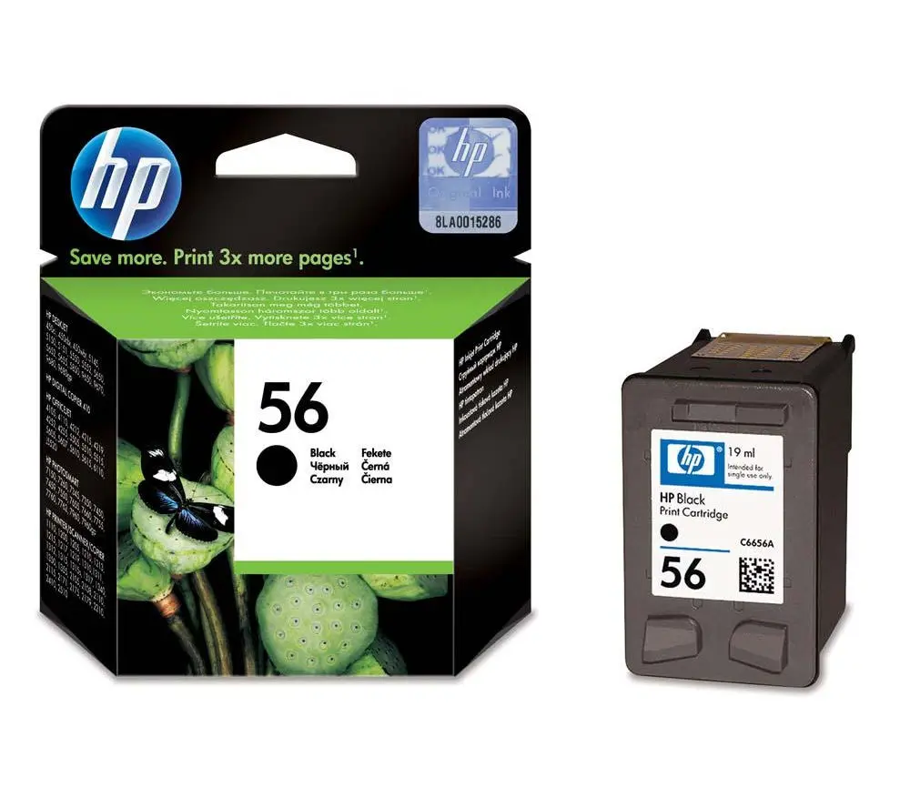 Tinteiros C6656A Hp - Nº56 Preto Tinteiros C6656A Hp - Nº56 Preto