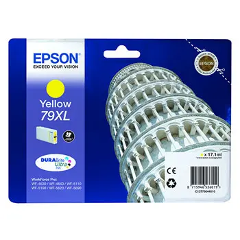 TINTEIROS EPSON C13T79044010 - AMARELO ALTA CAP. 79XL
