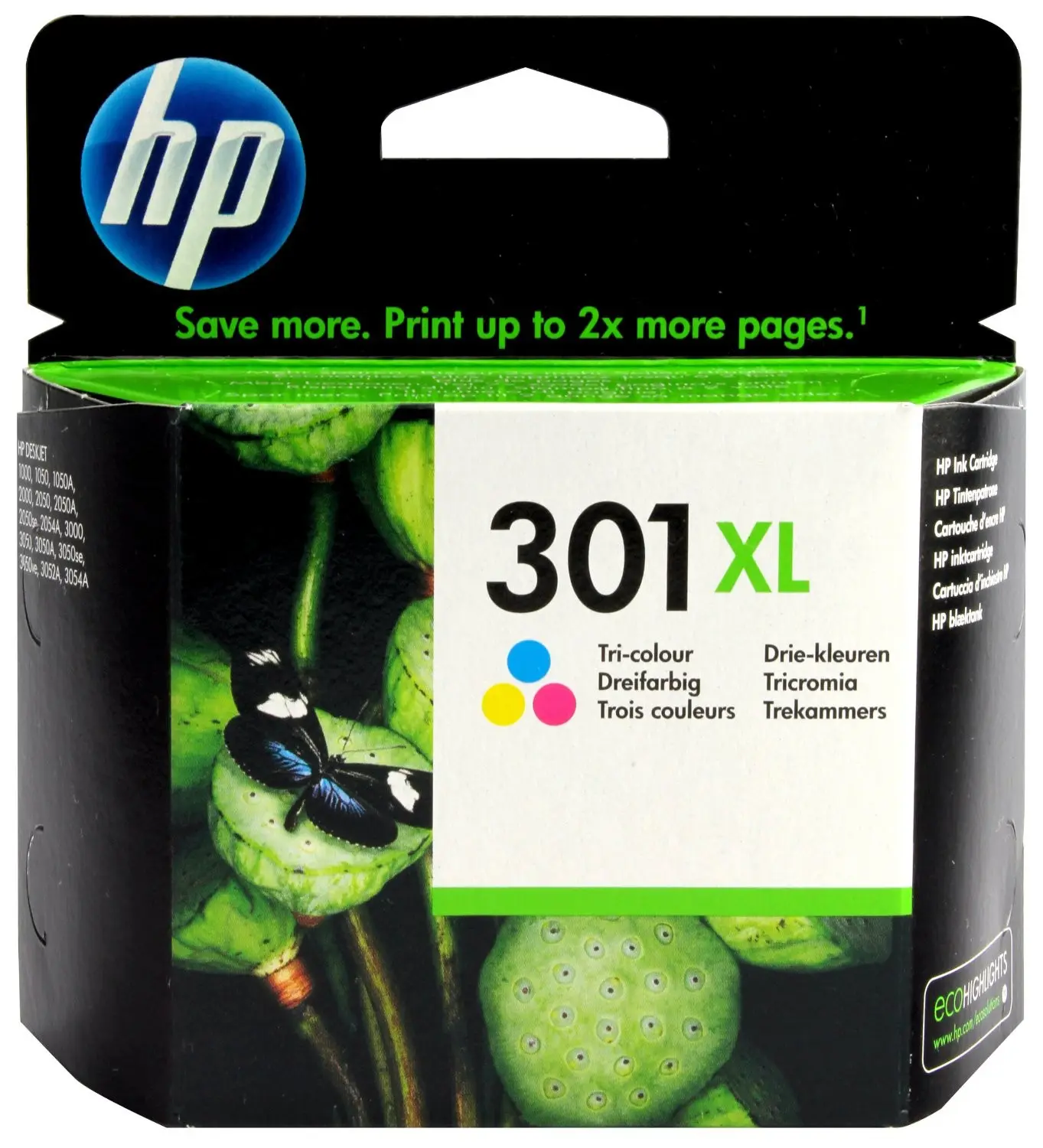 Tinteiros HP CH564EE - Cor Nº301XL