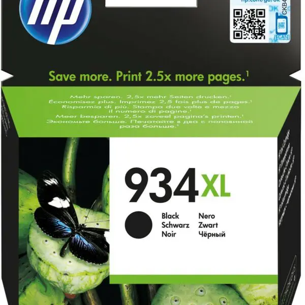 TINTEIROS HP C2P23AE - PRETO Nº934XL 1000pg