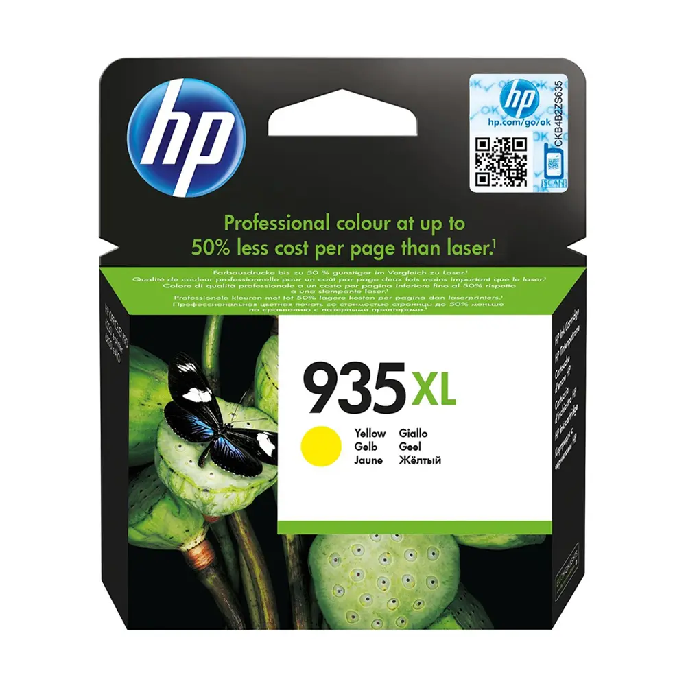 TINTEIROS HP C2P26AE - AMARELO Nº935XL 825pg