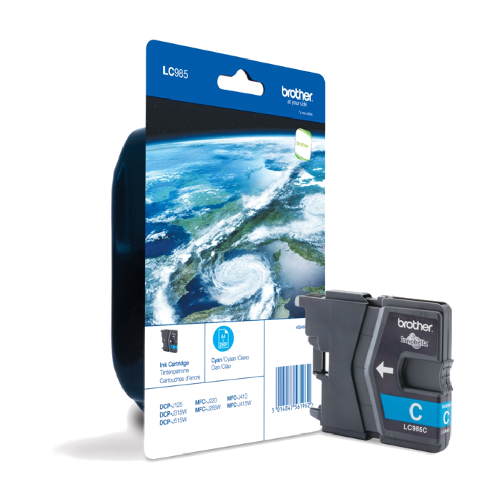 Tinteiros Brother LC985C - Azul