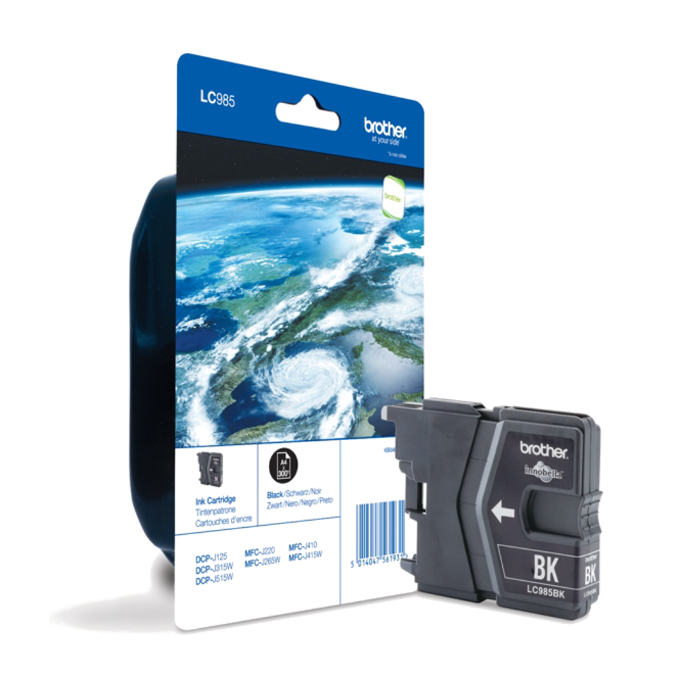 Tinteiros Brother LC985BK - Preto