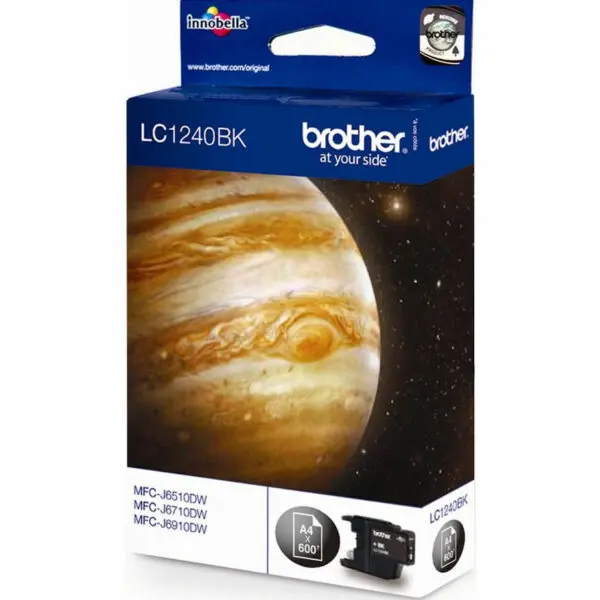 TINTEIROS BROTHER LC1240BK - PRETO